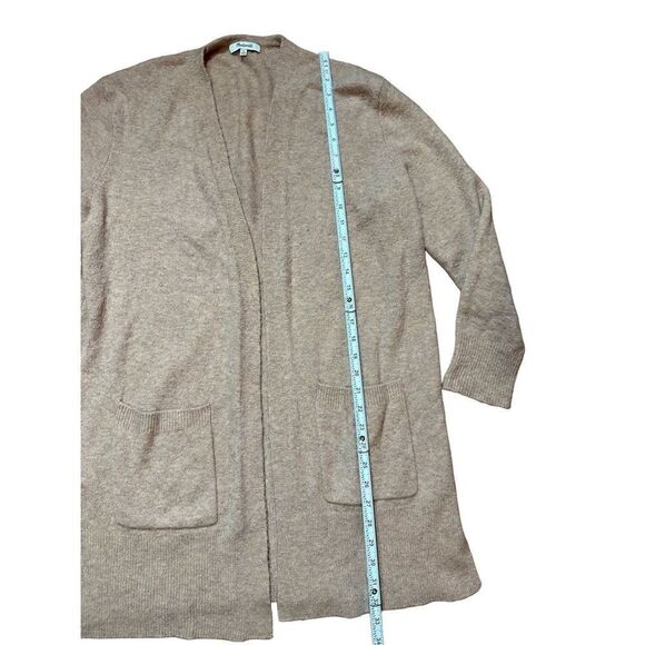 Madewell Kent Cardigan Sweater in Coziest Yarn sz Small in Heather Blossom pink - Picture 7 of 9